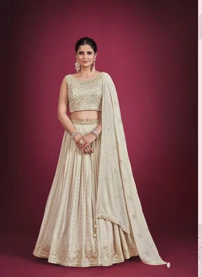Arya Dresstive Angelica Vol 1 Georgette Sequins Designer Lehenga Choli