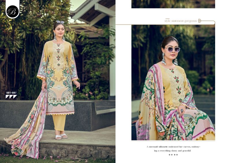 Belliza Naira Vol 150 Cotton Digital Print Dress Material Catalog — Cotton Dress Material, Vardan Ethnic wholesale from Surat — view 7