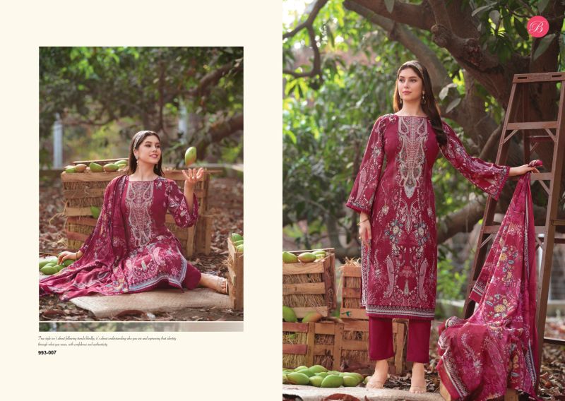 Belliza Naira Vol 152 Cotton Digital Print Dress Material — Wholesale Readymade Suit, Vardan Ethnic wholesale from Surat — view 7