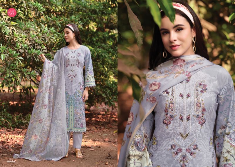 Belliza Naira Vol 152 Cotton Digital Print Dress Material — Wholesale Readymade Suit, Vardan Ethnic wholesale from Surat — view 8