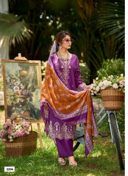 Deepsy Bin Saeed Vol 22 Cotton With Embroidery Catalog