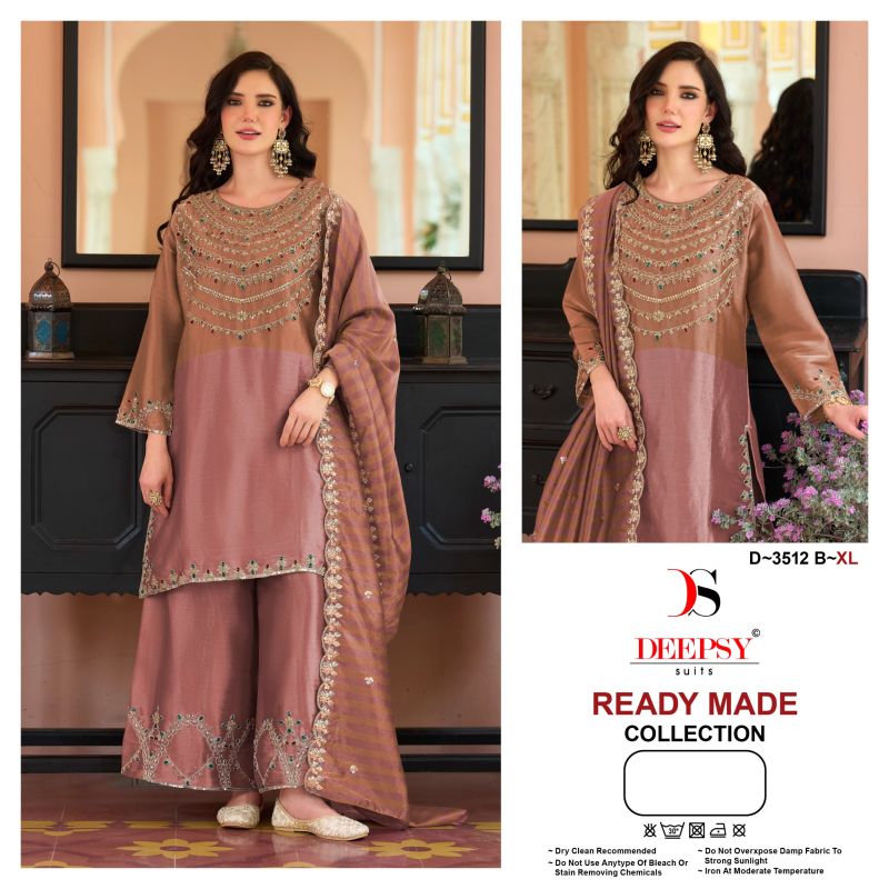 Deepsy D 3512 A To D Readymade Viscose  Beats Work Salwar Kameez — Designer Readymade Suits, Deepsy Suit wholesale from Surat — view 5
