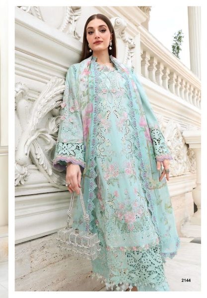 Deepsy Maria B Embroidered Vol 6 Cotton Embroidered Pakistani Salwar Kameez