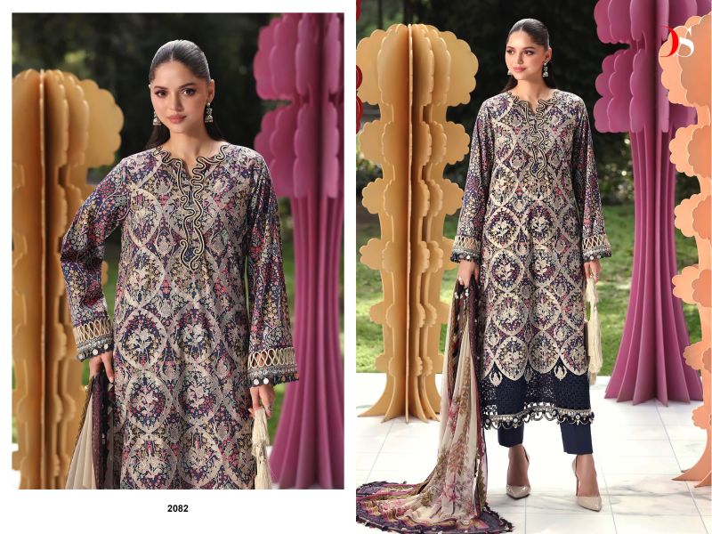 Deepsy Maria B M Print Vol 7  Readymade Cotton Embroidered Salwar Kameez — Wholesale Pakistani Suits, Deepsy wholesale from Surat — view 5