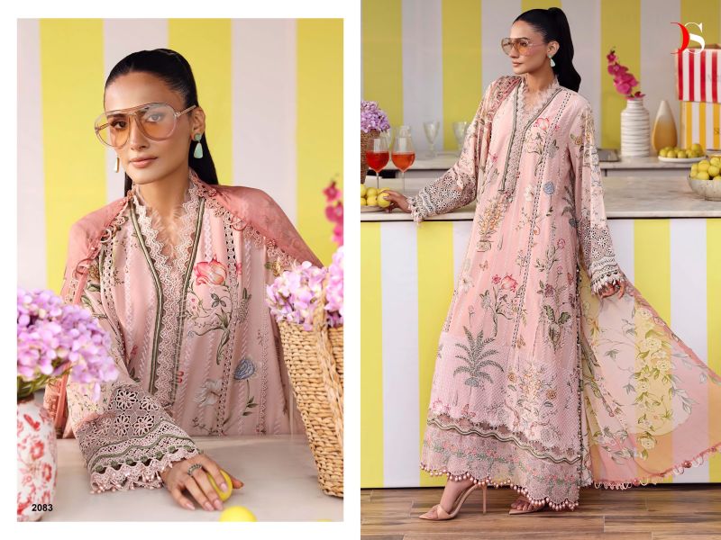 Deepsy Maria B M Print Vol 7  Readymade Cotton Embroidered Salwar Kameez — Wholesale Pakistani Suits, Deepsy wholesale from Surat — view 4