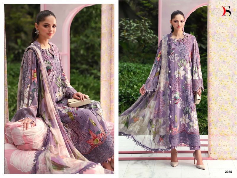 Deepsy Maria B M Print Vol 7  Readymade Cotton Embroidered Salwar Kameez — Wholesale Pakistani Suits, Deepsy wholesale from Surat — view 9