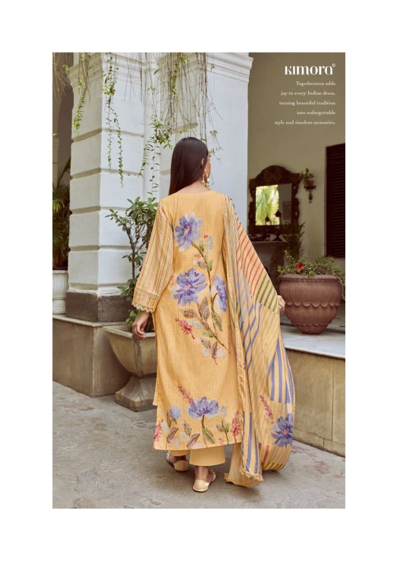 Kimora Gulabi Vol 89 Pure Cotton Digital Printed Salwar Kameez — Wholesale Dress Material, Kimora wholesale from Surat — view 7