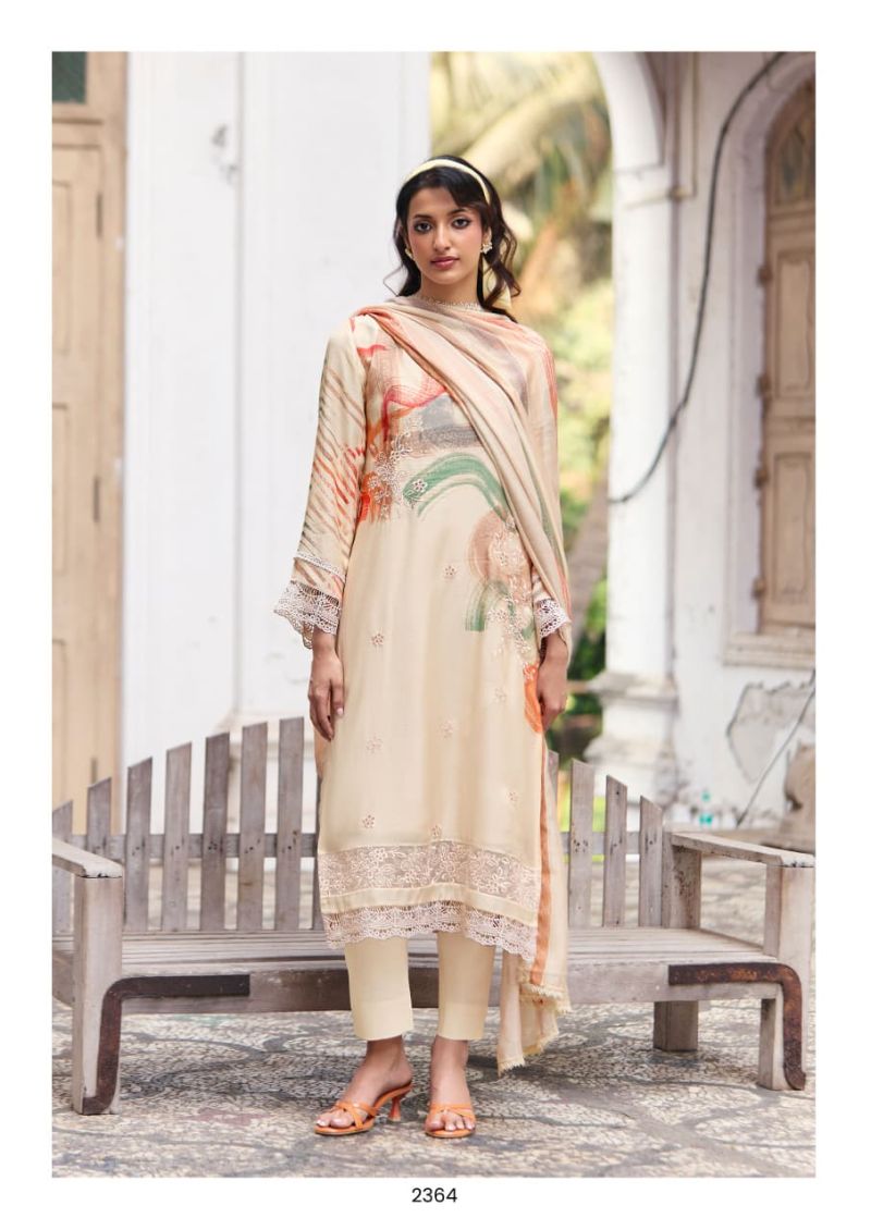 Kimora Ronaq Pure Lawn Cotton Digital Printed Salwar Kameez — Wholesale Salwar Suits, Kimora wholesale from Surat — view 9