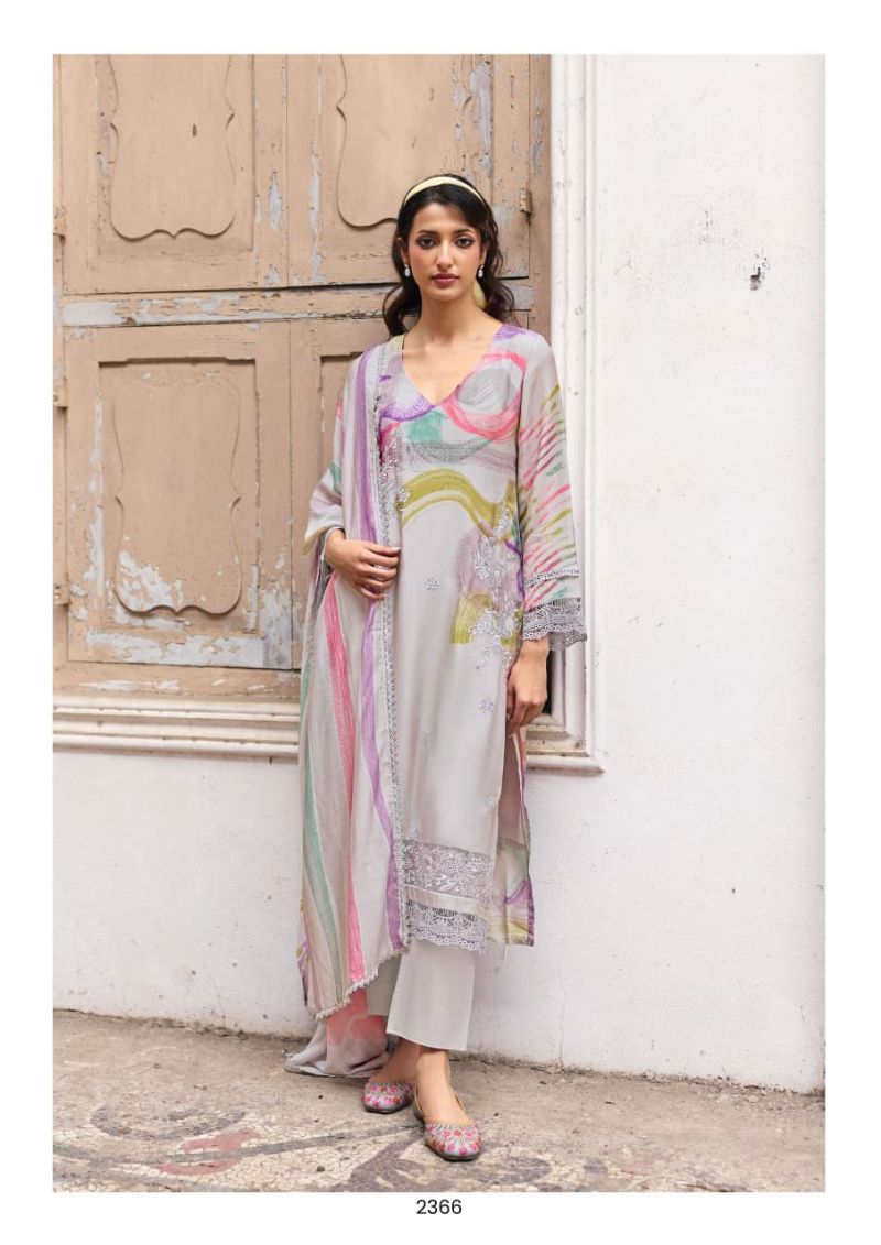 Kimora Ronaq Pure Lawn Cotton Digital Printed Salwar Kameez — Wholesale Salwar Suits, Kimora wholesale from Surat — view 8