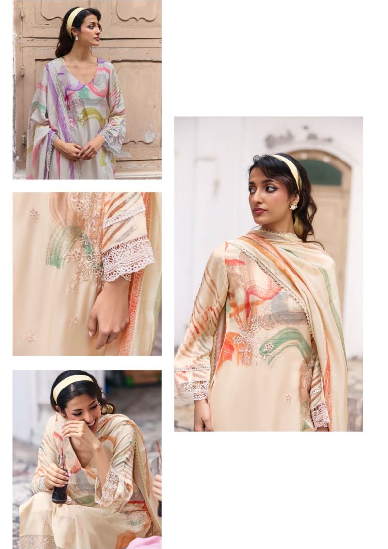 Kimora Ronaq Pure Lawn Cotton Digital Printed Salwar Kameez — Wholesale Salwar Suits, Kimora wholesale from Surat — view 6