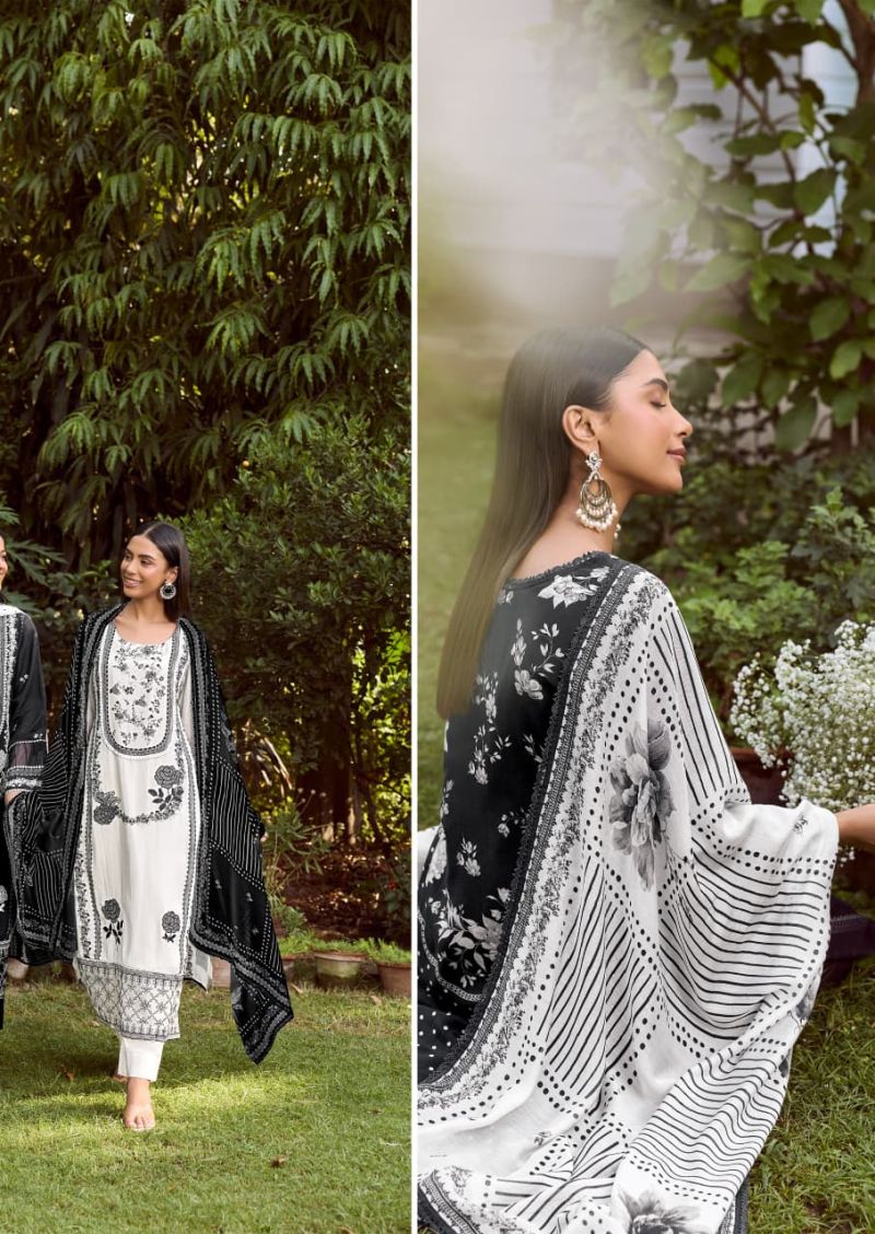 Kimora Roshnai Vol 90 Muslin Digital Printed Salwar Kameez Catalog — Printed Cotton Dress Material, Vardan Ethnic wholesale from Surat — view 6