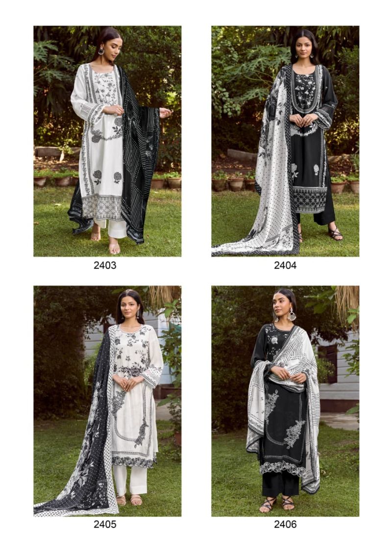 Kimora Roshnai Vol 90 Muslin Digital Printed Salwar Kameez Catalog — Printed Cotton Dress Material, Vardan Ethnic wholesale from Surat — view 11