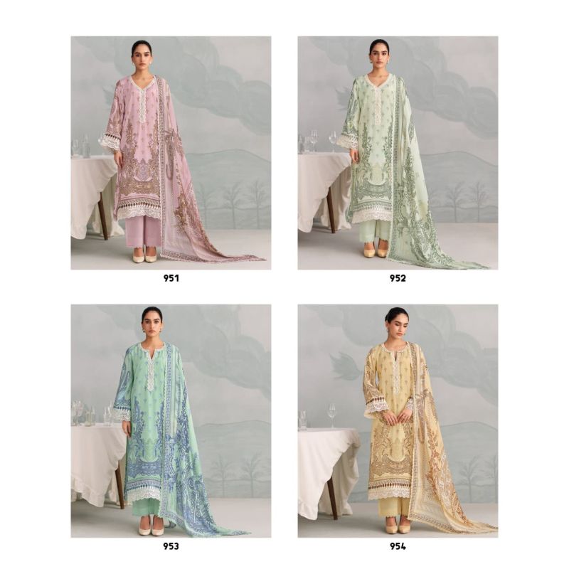 Kimora Sohni Twilight Vol 88 Muslin Embroidered Salwar Kameez — Wholesale Festival Salwar Suits, Kimora wholesale from Surat — view 11
