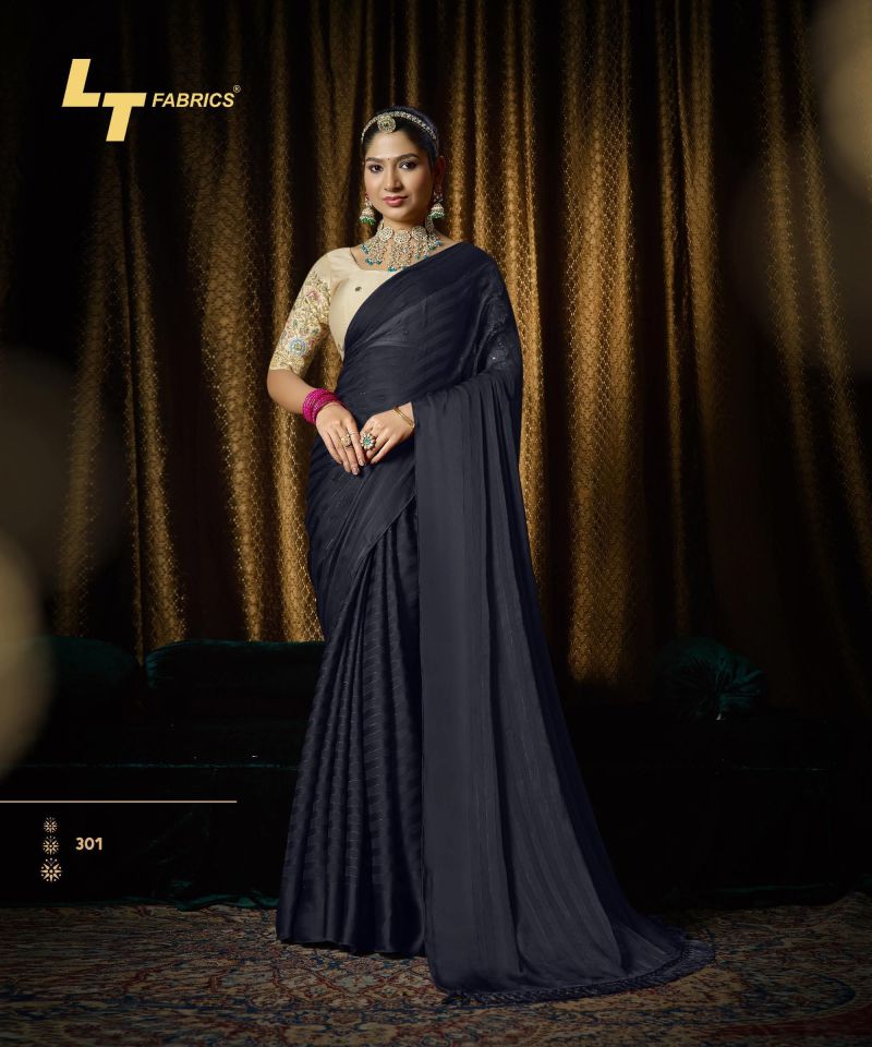 Lt Zara Vol 3 Soft Silk Sequence Fancy Saree Collection — Wholesale Sarees, MPA wholesale from Surat — view 8
