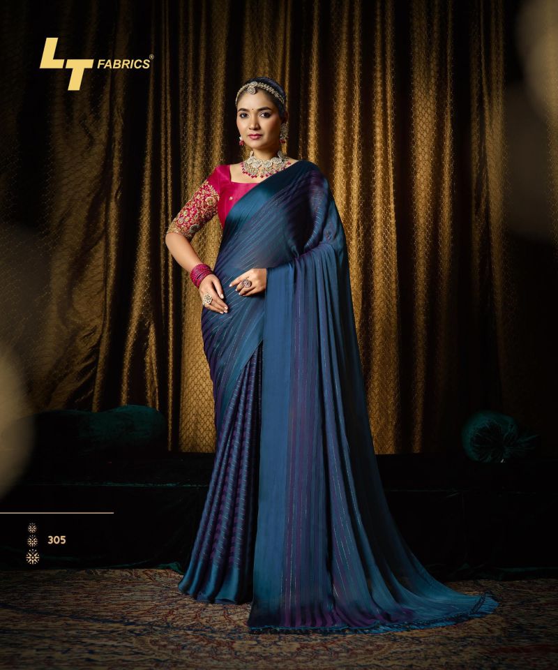 Lt Zara Vol 3 Soft Silk Sequence Fancy Saree Collection — Wholesale Sarees, MPA wholesale from Surat — view 3