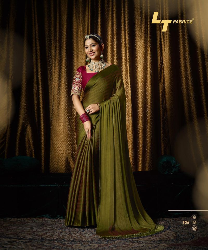 Lt Zara Vol 3 Soft Silk Sequence Fancy Saree Collection