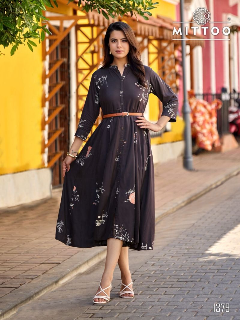 Mittoo Belt Vol 27 Rayon Printed One Piece Catalog