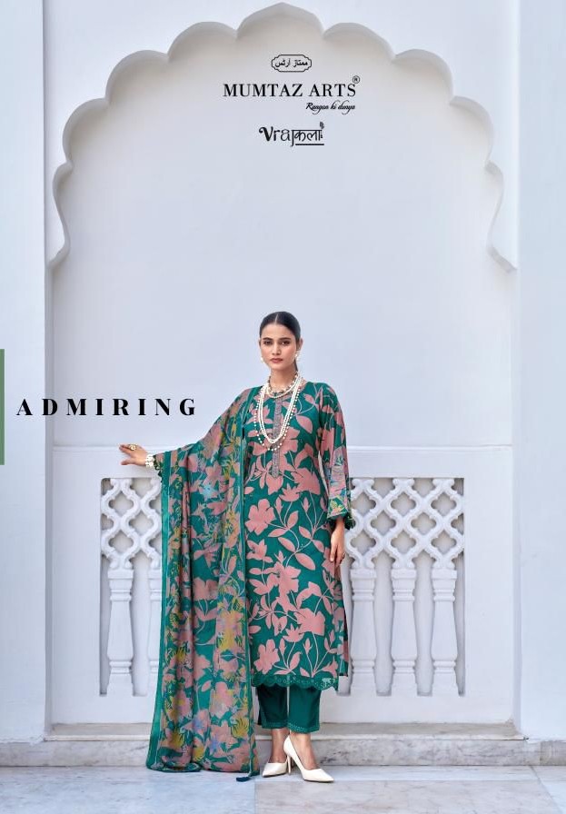 Mumtaz Arts Amelia Viscose Jam Digital Printed Dress Material Catalog