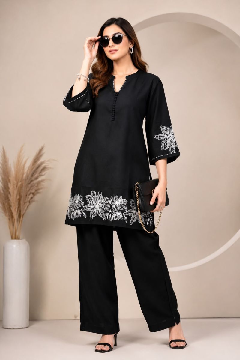 Naisha K 1085 Pure Cotton Co Ord Set Catalog — Wholesale Kurtis, MPA wholesale from Surat — view 5