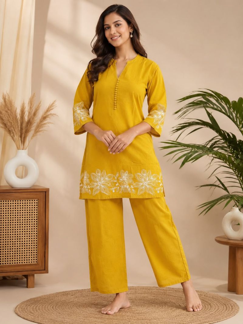 Naisha K 1085 Pure Cotton Co Ord Set Catalog — Wholesale Kurtis, MPA wholesale from Surat — view 2