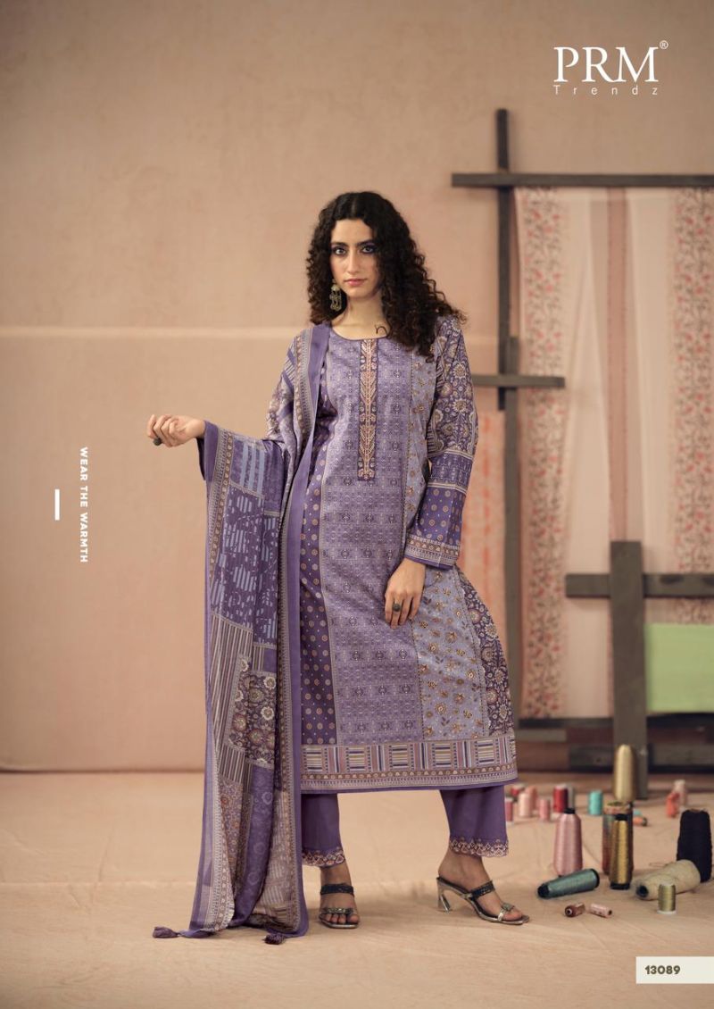 Prm Rozana Cambric Cotton Digital Printed Salwar  Suit — Wholesale Salwar Suits, Prm Trendz wholesale from Surat — view 8