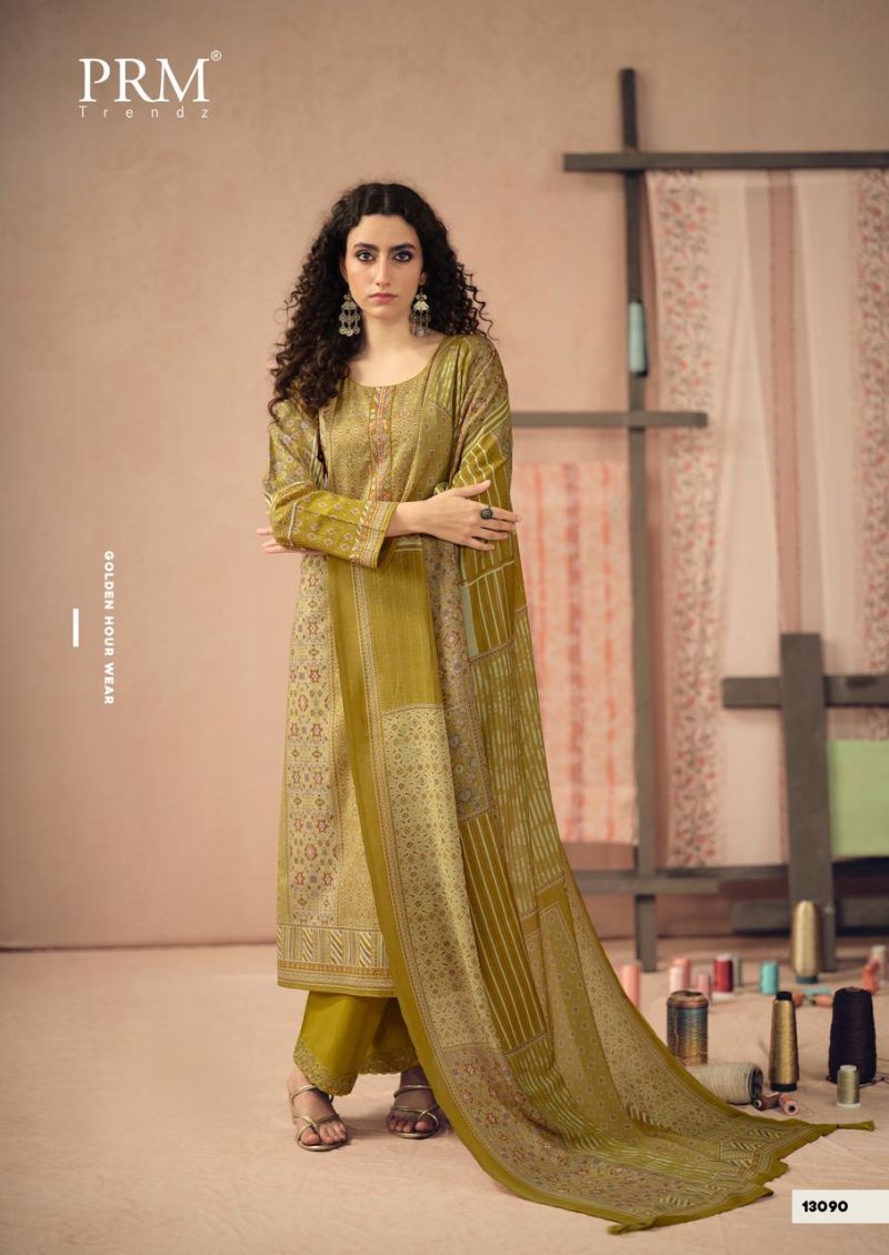 Prm Rozana Cambric Cotton Digital Printed Salwar  Suit — Wholesale Salwar Suits, Prm Trendz wholesale from Surat — view 7