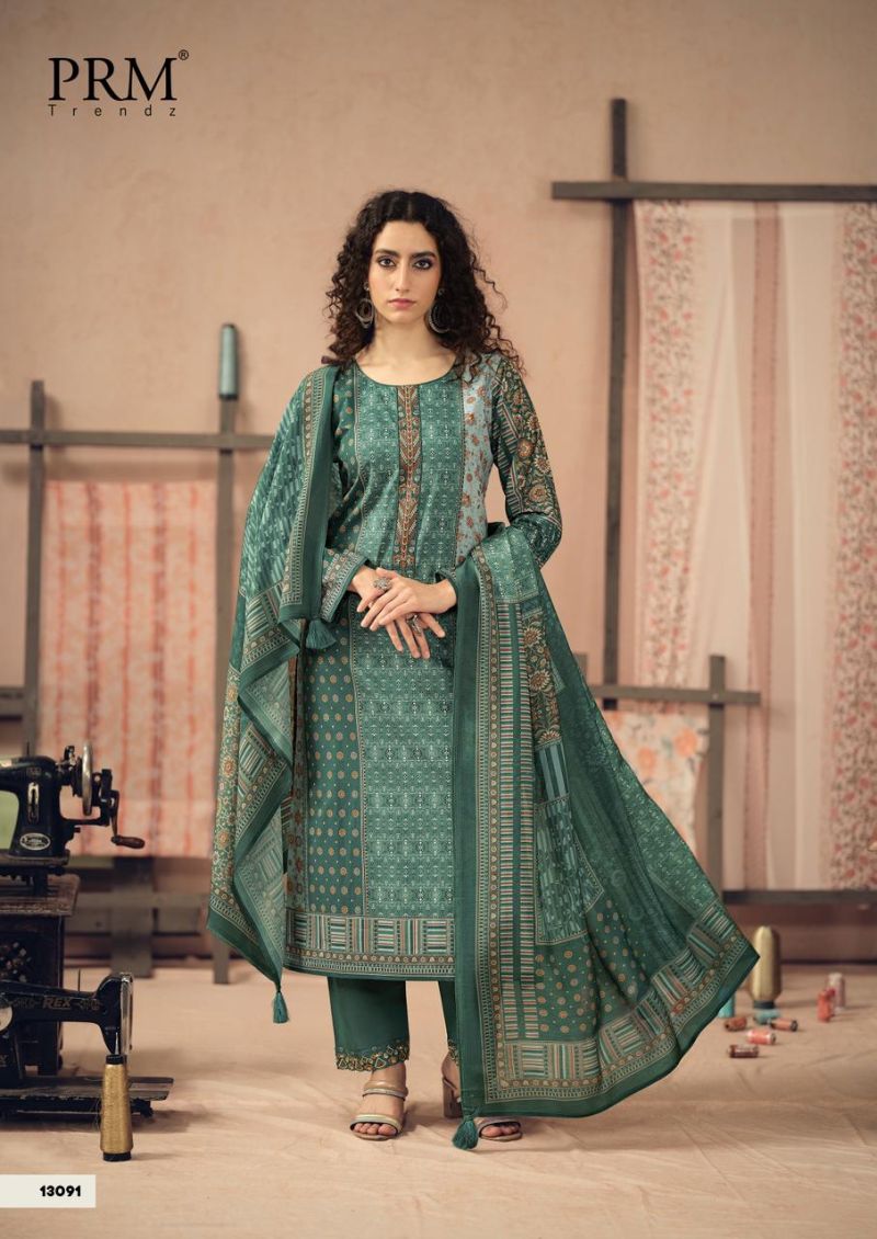 Prm Rozana Cambric Cotton Digital Printed Salwar  Suit