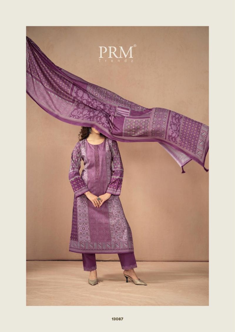 Prm Rozana Cambric Cotton Digital Printed Salwar  Suit — Wholesale Salwar Suits, Prm Trendz wholesale from Surat — view 5