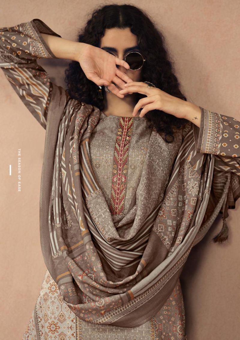 Prm Rozana Cambric Cotton Digital Printed Salwar  Suit — Wholesale Salwar Suits, Prm Trendz wholesale from Surat — view 4