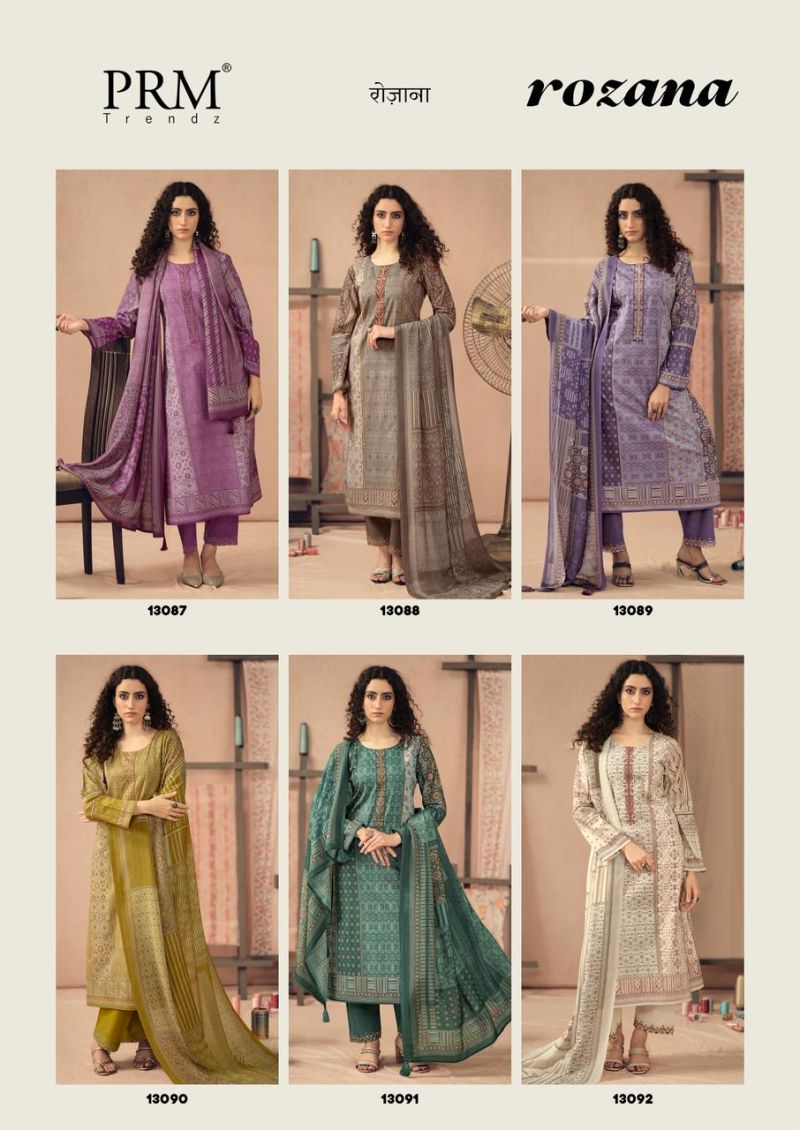 Prm Rozana Cambric Cotton Digital Printed Salwar  Suit — Wholesale Salwar Suits, Prm Trendz wholesale from Surat — view 11