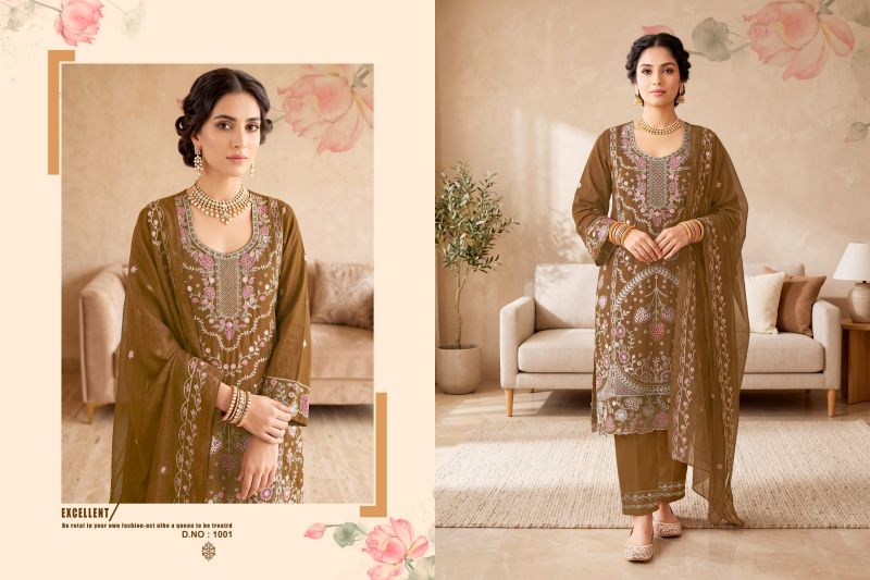 Radhika Azara Safia Lawn Cotton Embroidered Salwar Kameez Catalog — Wholesale Readymade Suit, Radhika wholesale from Surat — view 2