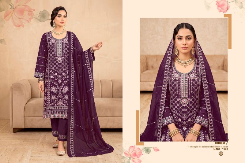 Radhika Azara Safia Lawn Cotton Embroidered Salwar Kameez Catalog — Wholesale Readymade Suit, Radhika wholesale from Surat — view 3