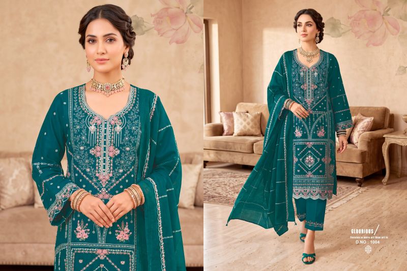 Radhika Azara Safia Lawn Cotton Embroidered Salwar Kameez Catalog — Wholesale Readymade Suit, Radhika wholesale from Surat — view 4