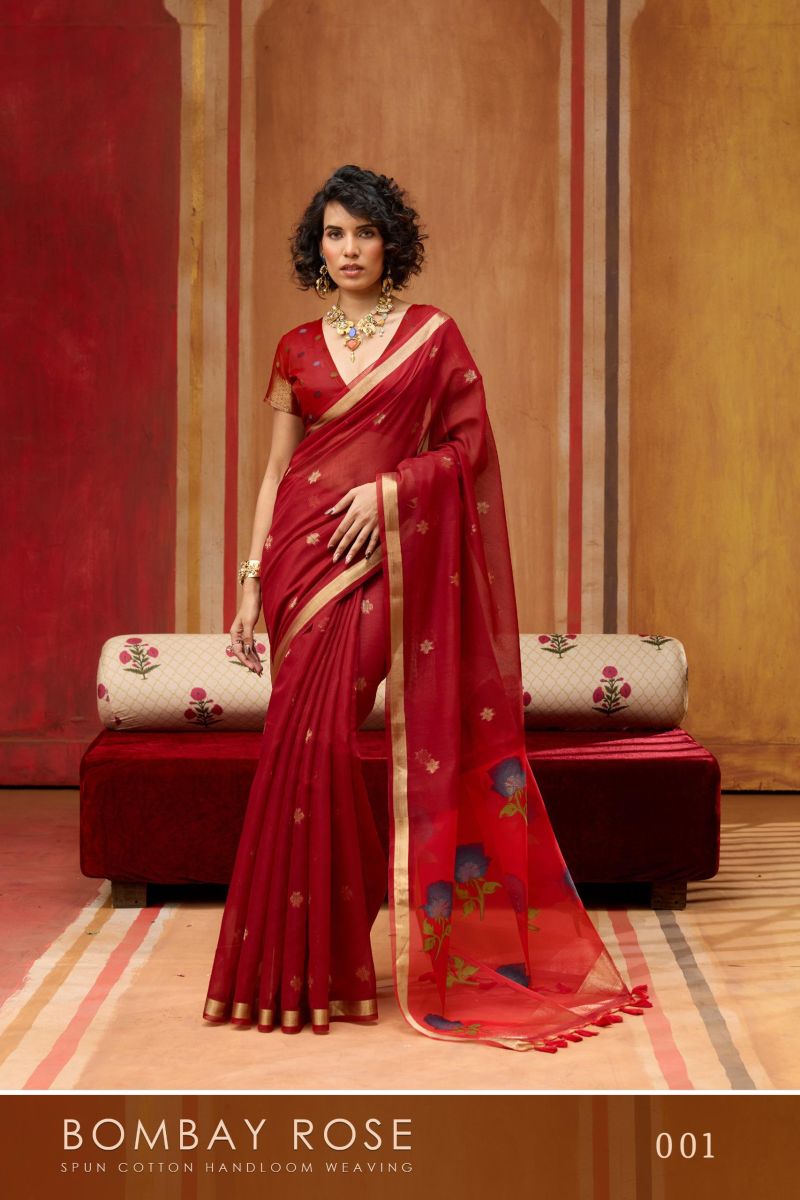 Rajtex Bombay Rose Munga Cotton Handloom Saree Catalog