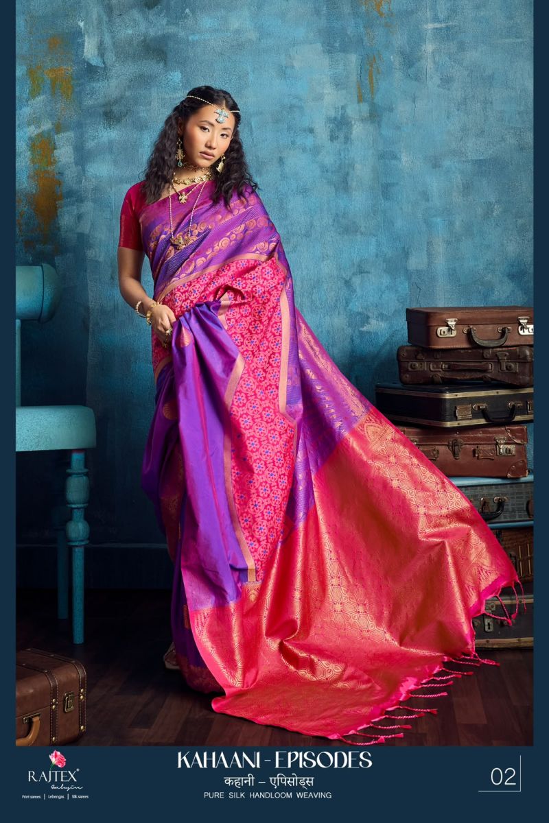 Rajtex Kahaani Episodes Silk Handloom Weaving Saree Catalog