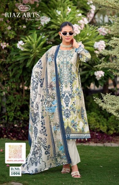Riaz Arts Nayra Vol 44 Cotton Digital Printed Dress Material Catalog