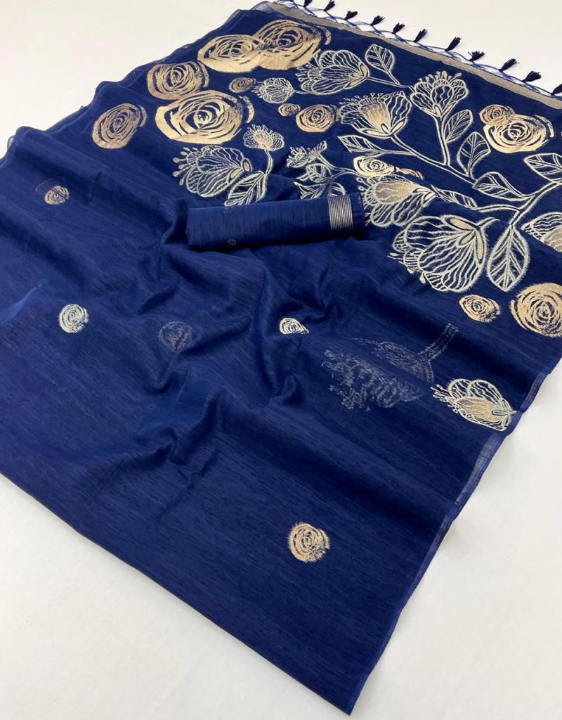 Rajtex Sensation Munga Silk Handloom Weaving Saree Catalog — Festival Sarees, Vardan Ethnic wholesale from Surat — view 9