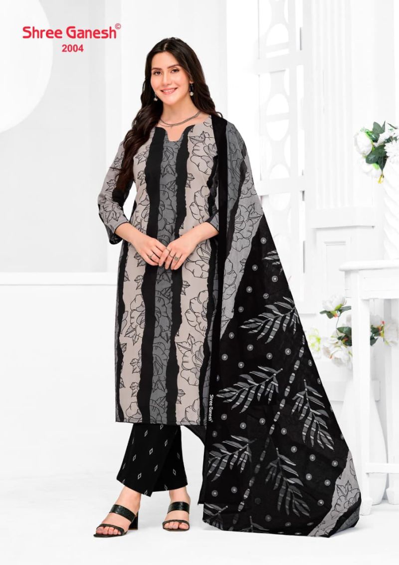 Shree Ganesh Vaani Vol 10 Cotton Printed Dress Material Catalog — Printed Cotton Dress Material, Vardan Ethnic wholesale from Surat — view 7