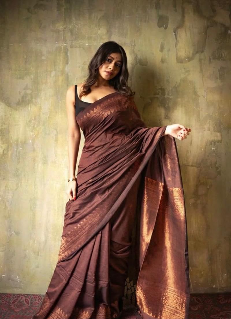 Soft Silk 6012 Lichi Silk Jacquard Work Saree  Catalog