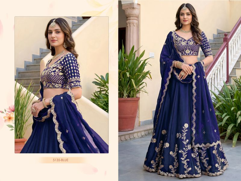 Zeel Vol 36 Rangoli Silk With Zari And Sequence Work Lehenga Choli — Wholesale Lehenga, Zeel wholesale from Surat — view 9