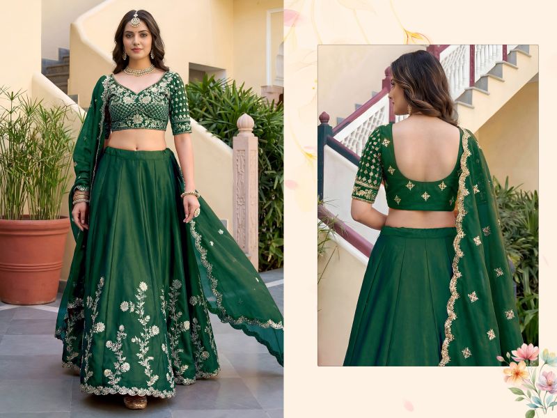 Zeel Vol 36 Rangoli Silk With Zari And Sequence Work Lehenga Choli — Wholesale Lehenga, Zeel wholesale from Surat — view 8