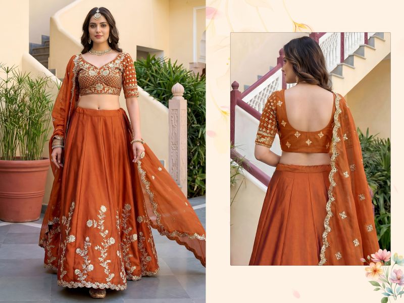 Zeel Vol 36 Rangoli Silk With Zari And Sequence Work Lehenga Choli — Wholesale Lehenga, Zeel wholesale from Surat — view 6