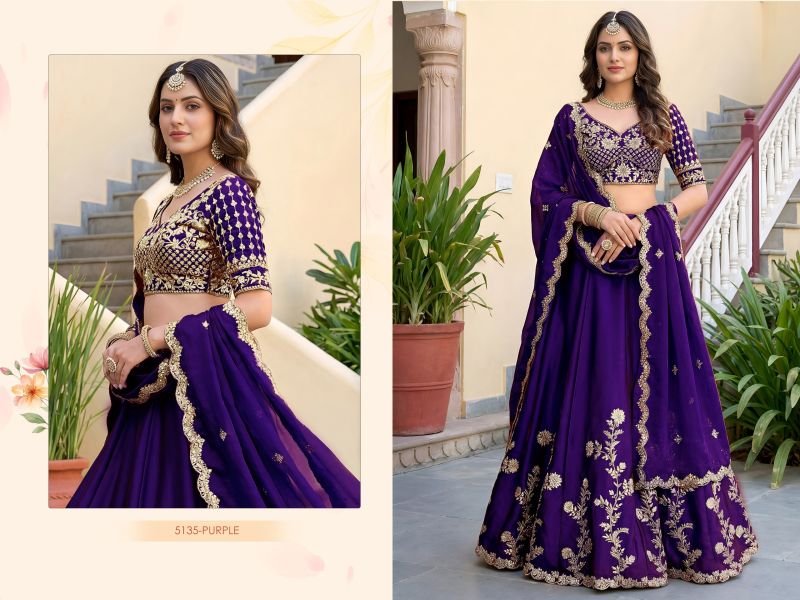 Zeel Vol 36 Rangoli Silk With Zari And Sequence Work Lehenga Choli — Wholesale Lehenga, Zeel wholesale from Surat — view 5