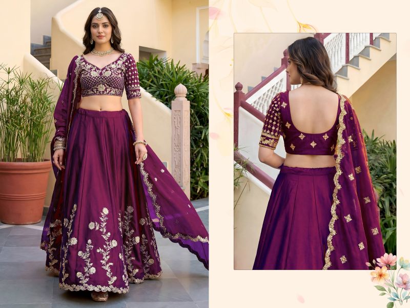Zeel Vol 36 Rangoli Silk With Zari And Sequence Work Lehenga Choli — Wholesale Lehenga, Zeel wholesale from Surat — view 4