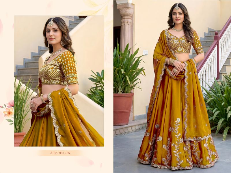 Zeel Vol 36 Rangoli Silk With Zari And Sequence Work Lehenga Choli — Wholesale Lehenga, Zeel wholesale from Surat — view 3