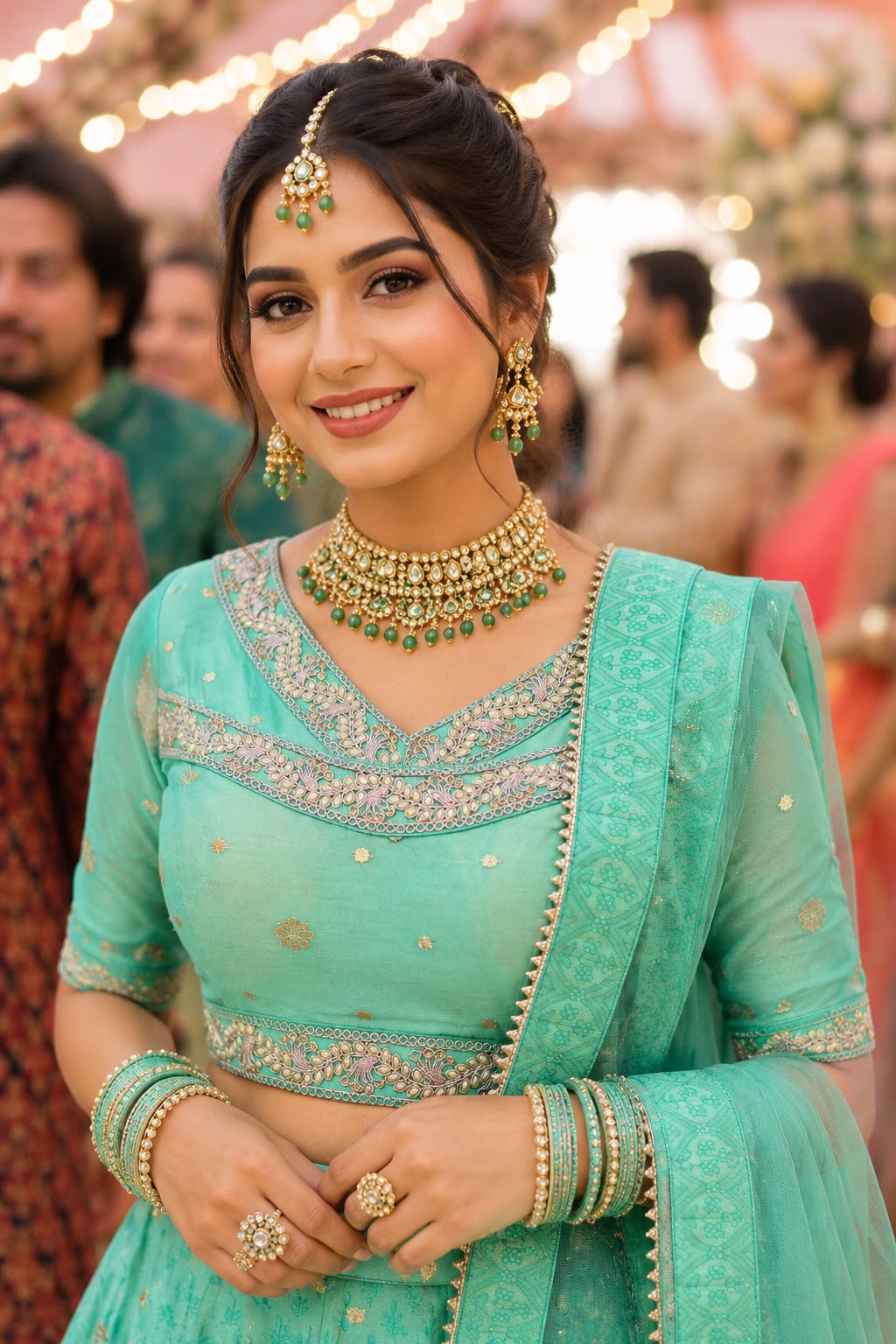 Mrudangi Hirni Premium Pure Viscose Additional Work Lehenga Choli — Singles wholesale from Surat — view 9