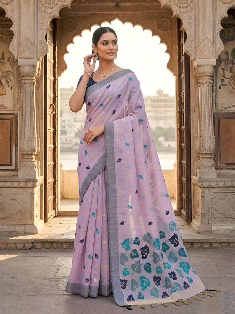 Mv Vis 1 Jamdhani Cotton Silk Floral Printed Saree Catalog