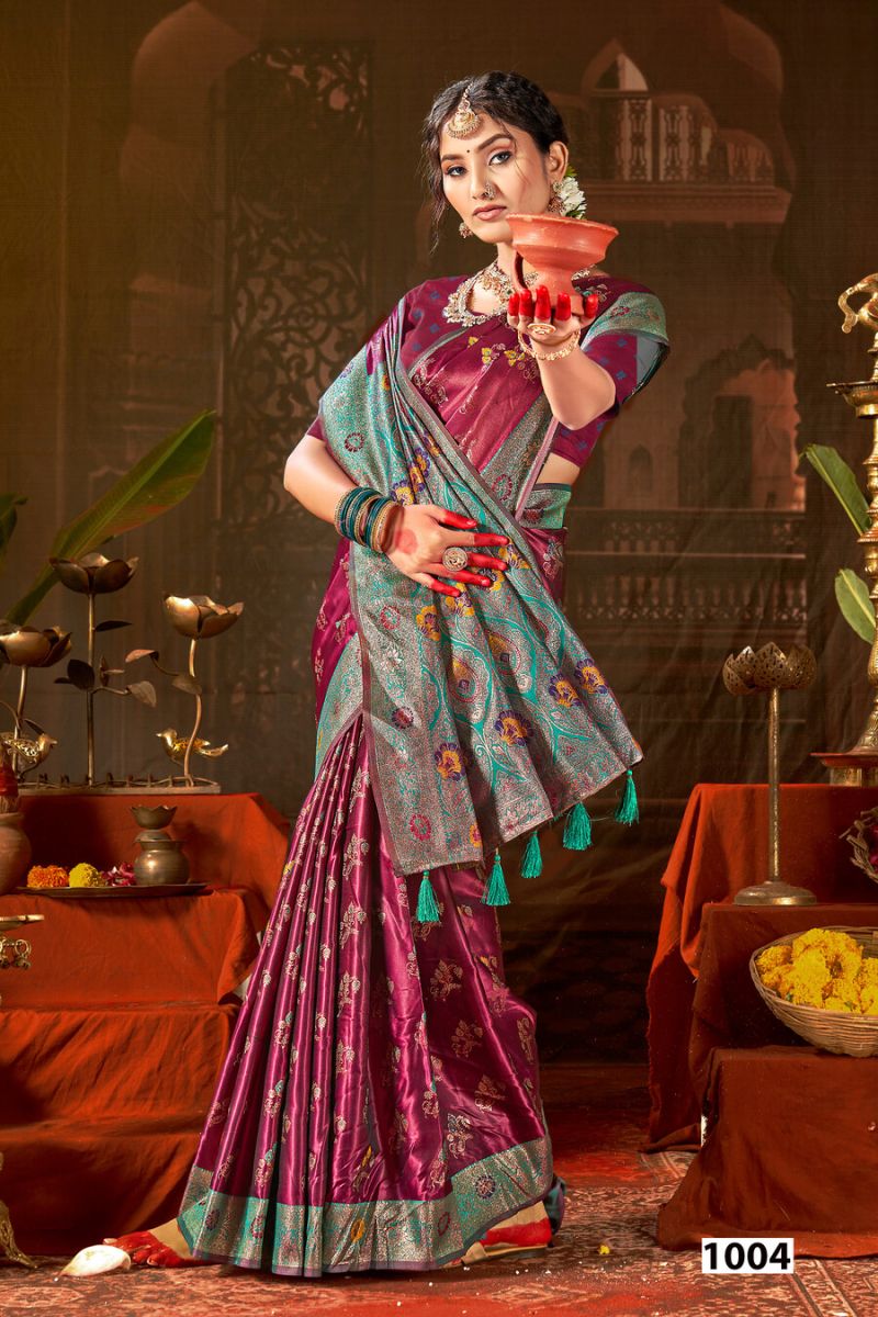Saroj Ladlee Satin Silk Vol 2 Satin Silk Saree Catalog