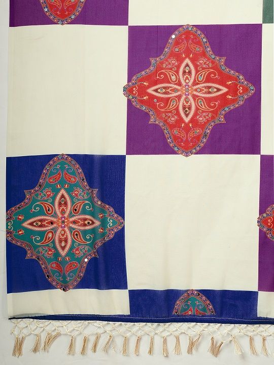 Maahi 232 Georgette Silk Digital Printed Party Wear Saree — Organza Saree wholesale from Surat — view 2