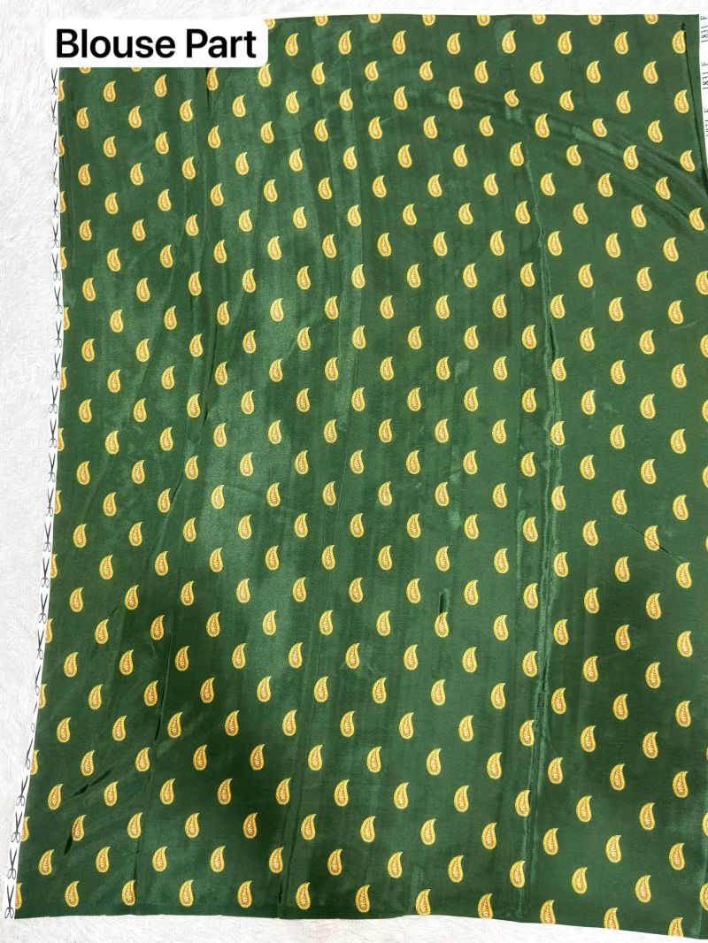 St D No 175 Soft Chinon Silk Digital Printed Saree Catalog — Organza Saree wholesale from Surat - Gallery Image 5